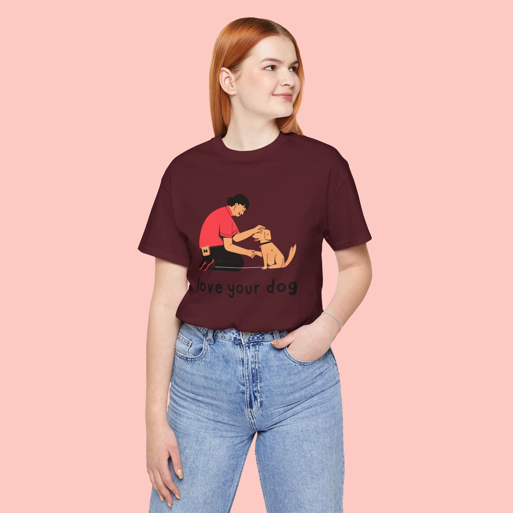Love Your Dog T-Shirt — Cute Pet Owner Graphic Tee