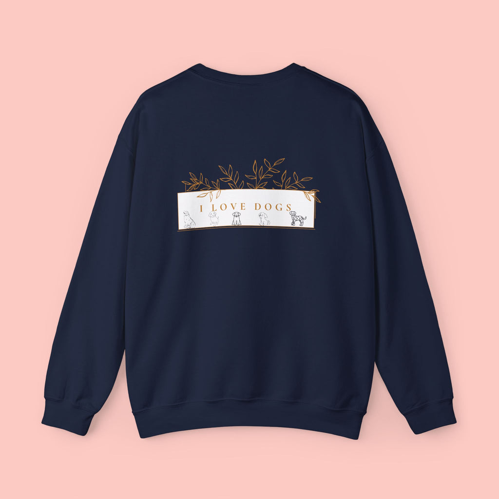 I Love Dogs Crewneck Sweatshirt
