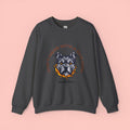 Don’t Mess With a Dog Mom Crewneck Sweatshirt – Tough Pitbull Design
