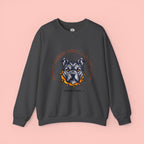 Don’t Mess With a Dog Mom Crewneck Sweatshirt – Tough Pitbull Design