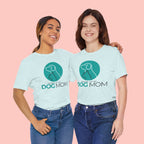 Dog Mom T-Shirt – "Proud to Be Dog Mom" Graphic Tee