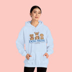 Dog Mom Hoodie — Cute Puppy Trio 'Dog Mom' Graphic Sweatshirt