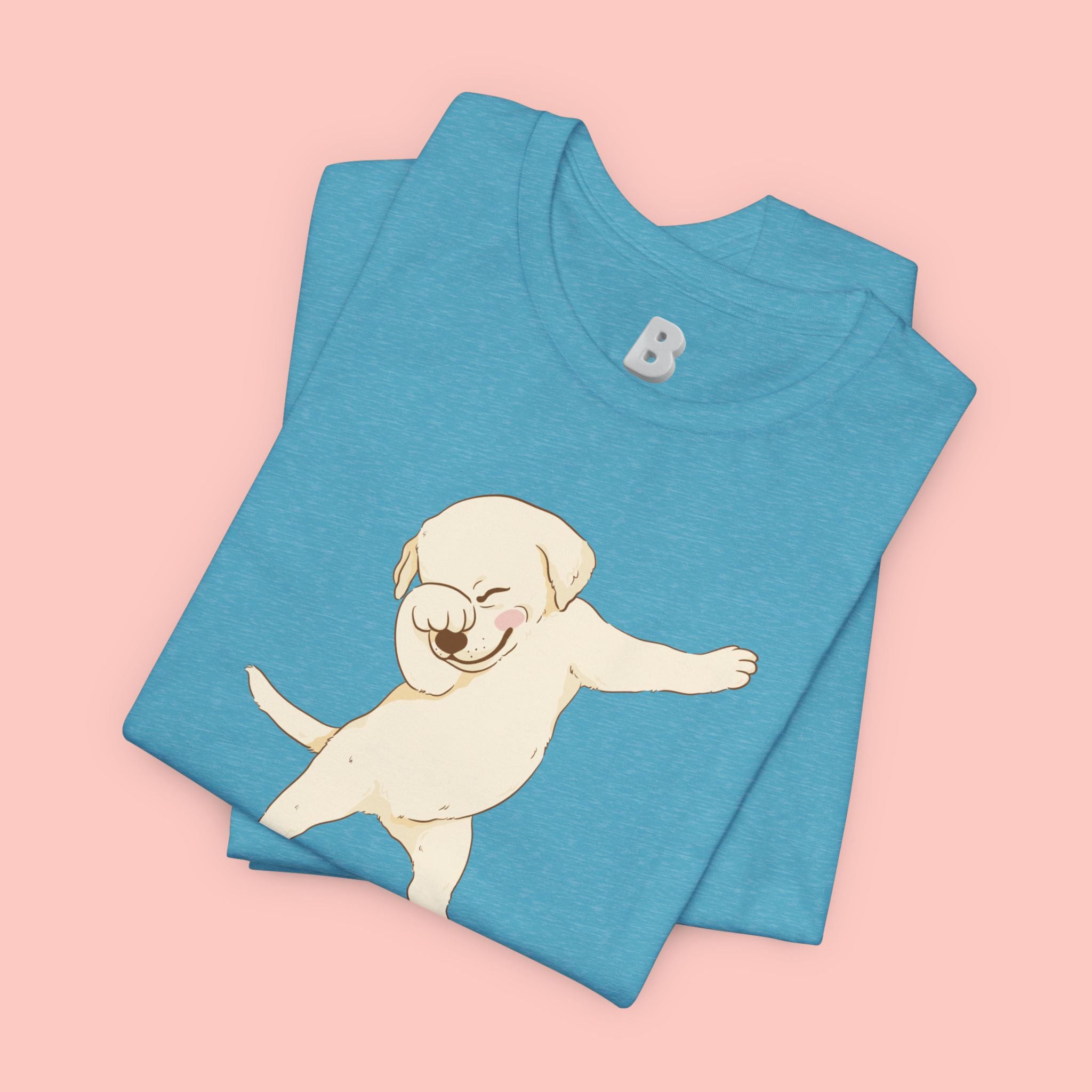 Mom Approved Tee — Dab Dog Graphic T‑Shirt