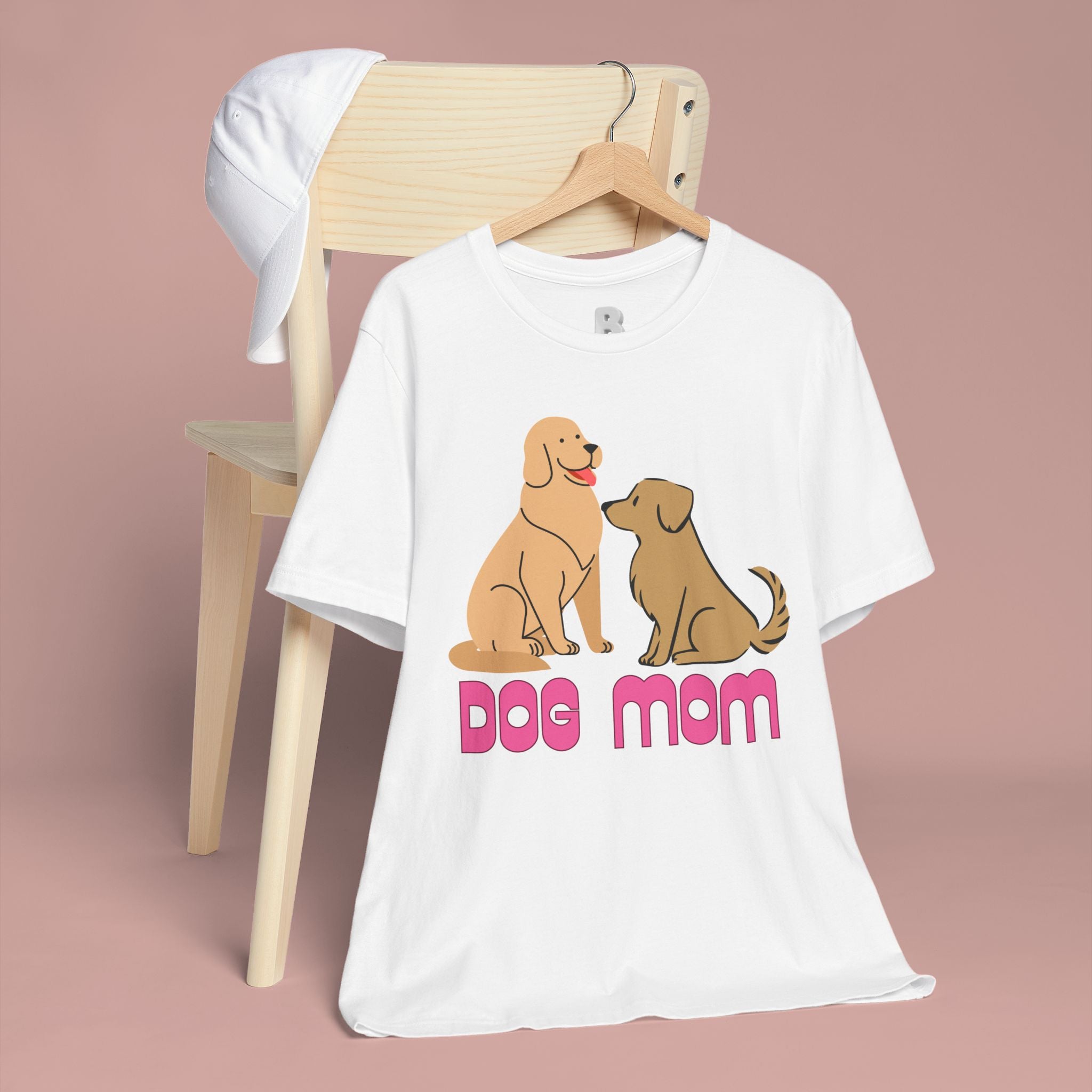 Dog Mom T‑Shirt — Cute Retro Dogs Graphic Tee for Dog Lovers