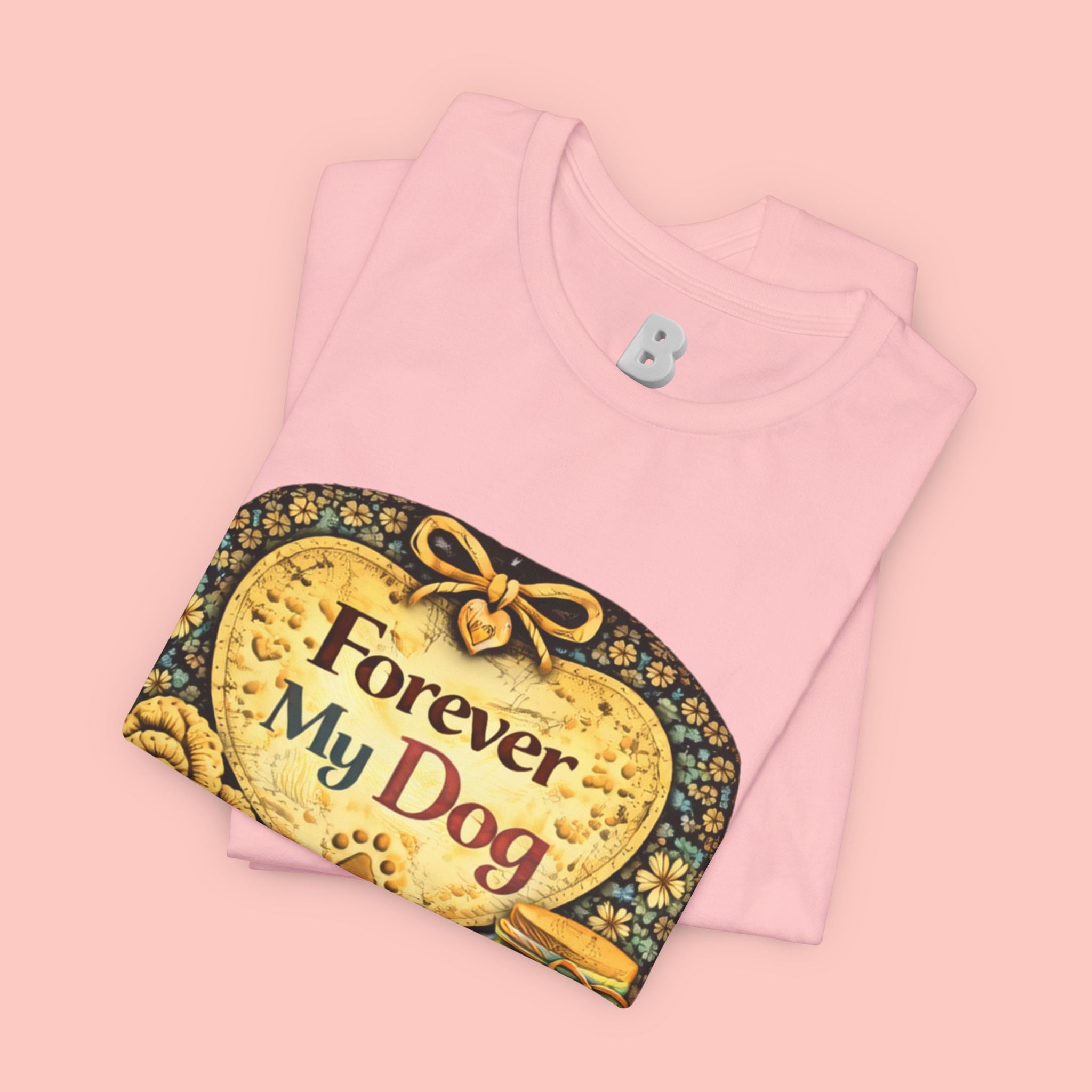 Dog T-Shirt — "Forever My Dog" Vintage Pet Lovers Tee
