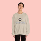 My Dog > People Sweatshirt – Cute Paw Print Crewneck for Dog Lovers