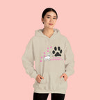 Dog Lover Hoodie — "Pawprints Wherever I Go" Pullover