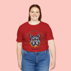 Dog Mom Tee — “Don't Mess With a Dog Mom” Graphic T‑Shirt