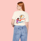 T‑Shirt — "Always Happen" Graphic Tee with Woman & Thought Bubble