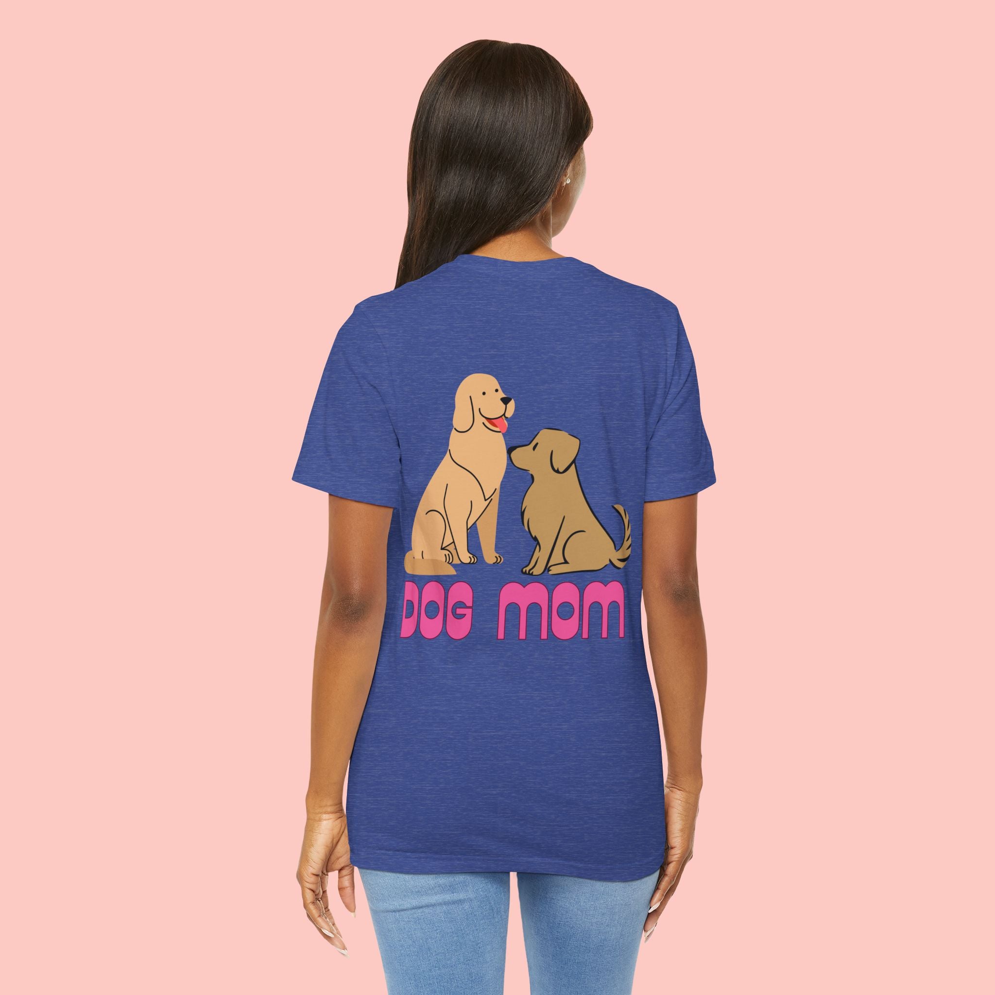 Dog Mom T‑Shirt — Cute Cartoon Dogs Graphic Tee for Pet Moms