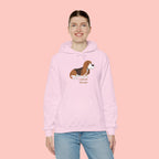 Dog Mom Hoodie — Cute Basset Hound I Love My Dog Mom Sweatshirt
