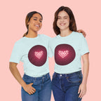 Paw Print Heart T‑Shirt — Cute Pet Lover Tee