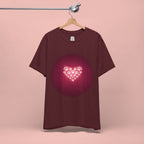 Paw Print Heart T‑Shirt — Cute Pet Lover Tee