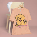 Love Your Dog Tee — Cute Golden Retriever Graphic T-Shirt