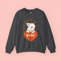 Dog Is My Baby Sweatshirt — Cute Puppy Heart Graphic Crewneck