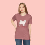 My Cute Paw Samoyed T‑Shirt — Cute Dog Graphic Tee for Pet Lovers