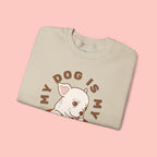 Dog Is My Baby Sweatshirt — Cute Puppy Heart Graphic Crewneck