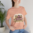 Dog Mom T-Shirt – "Loving My Dog Life" Cute Paw Print Tee for Pet Moms