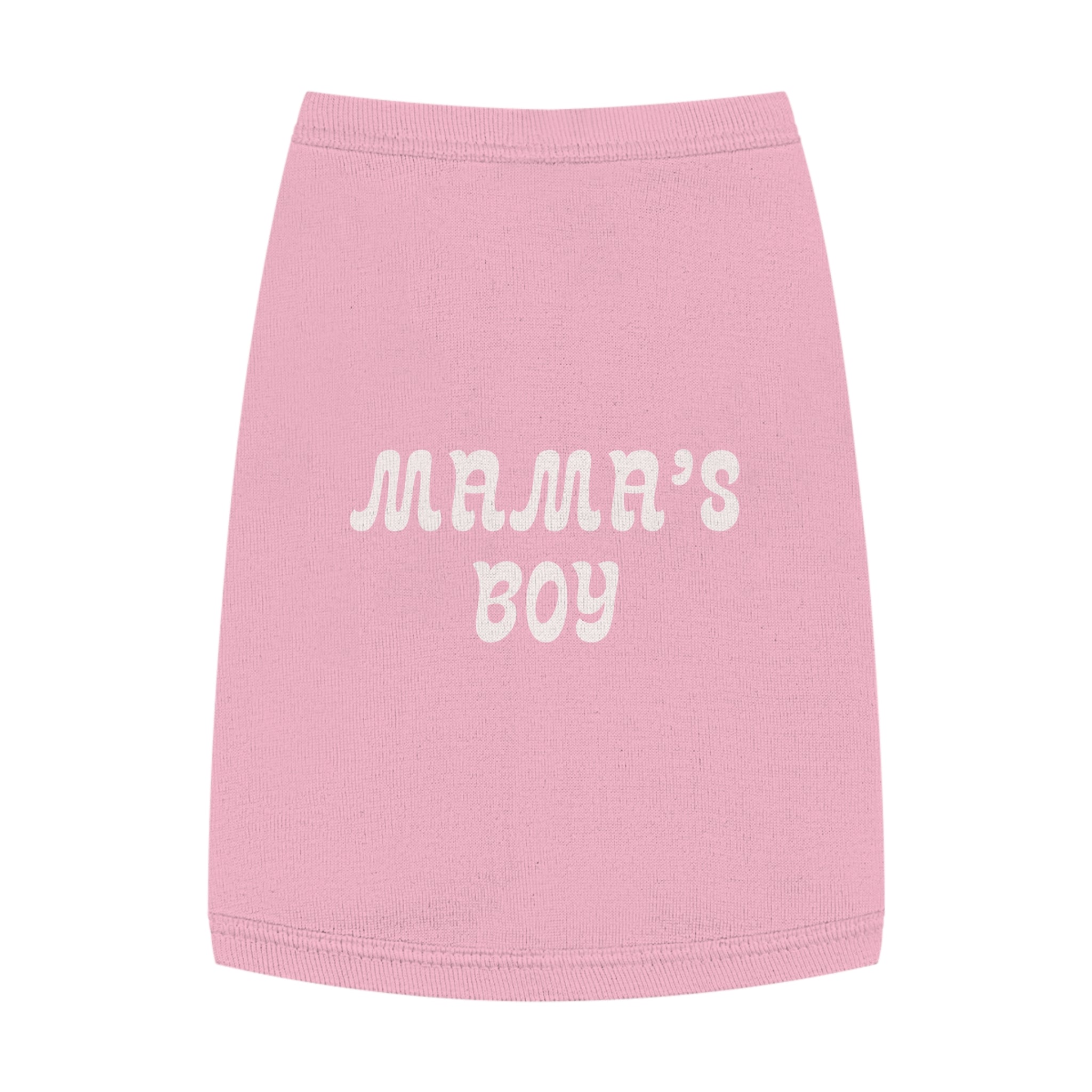 Mama's Boy Pet Tank Top - Cute Soft Dog Tee