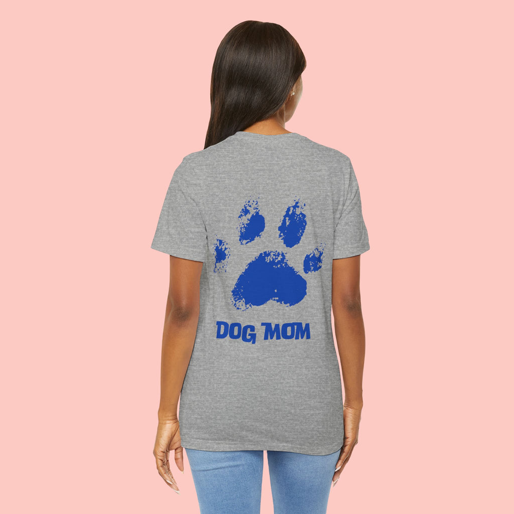 Dog Mom Paw Print T-Shirt