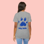 Dog Mom Paw Print T-Shirt