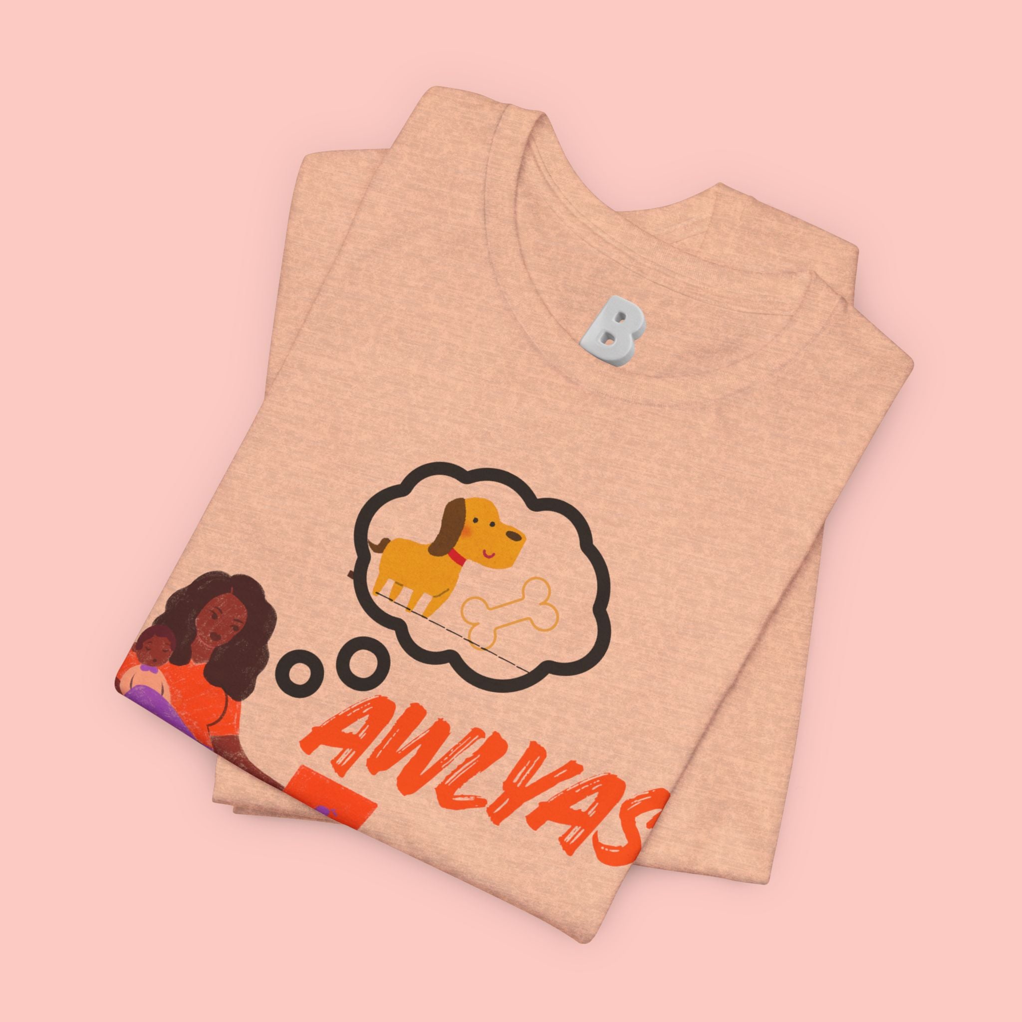 T‑Shirt — Always Happen Funny Dog Thought Bubble Graphic Tee