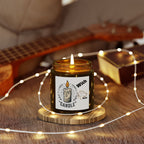 Coconut Apricot Scented Candle (4oz/9oz) — 'With Candle' Decorative Jar, Cozy Home Gift for Moms