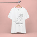 Mom Makes Me Happy Dog T-Shirt