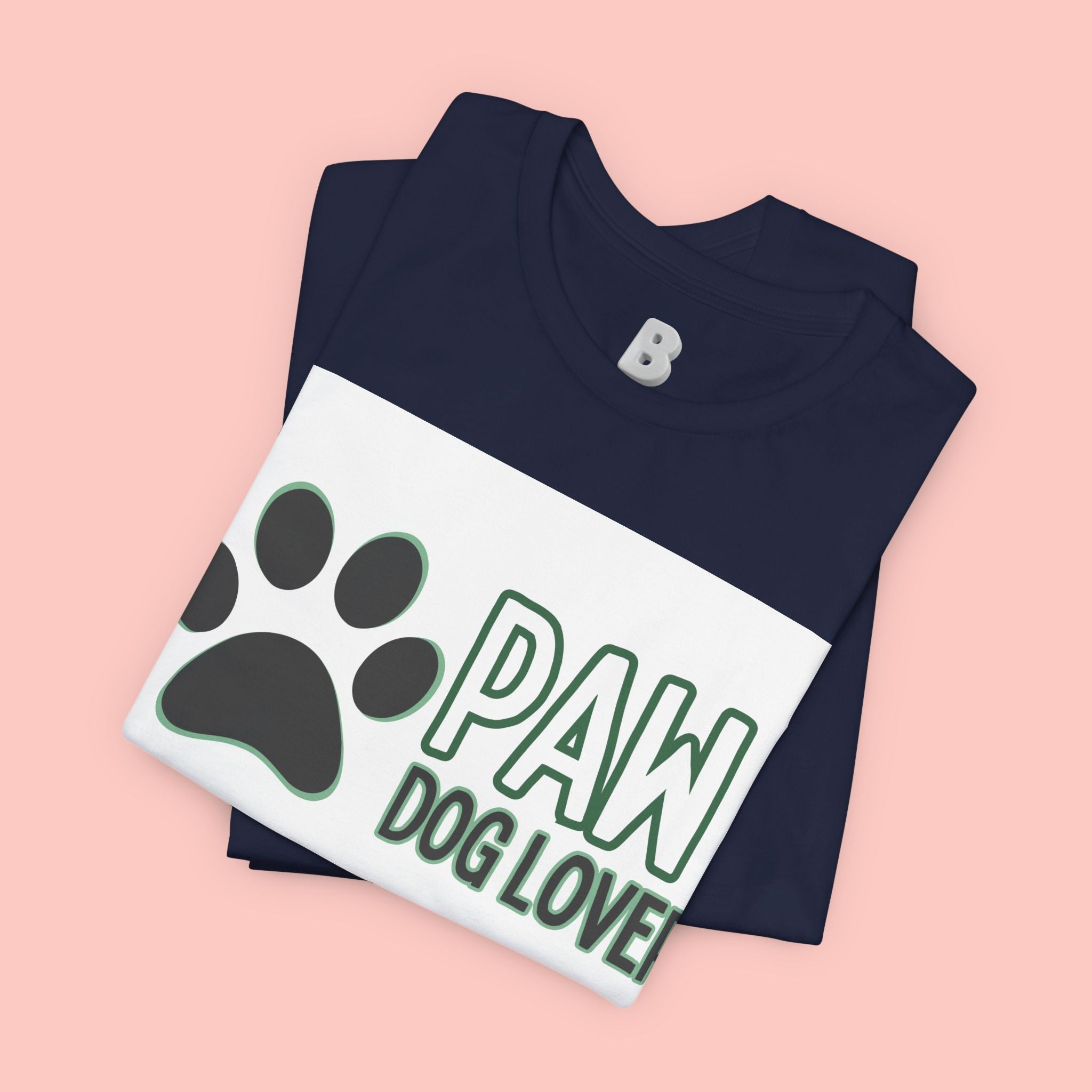 Paw Dog Lover T-Shirt — Cute Paw Print Tee for Dog Owners