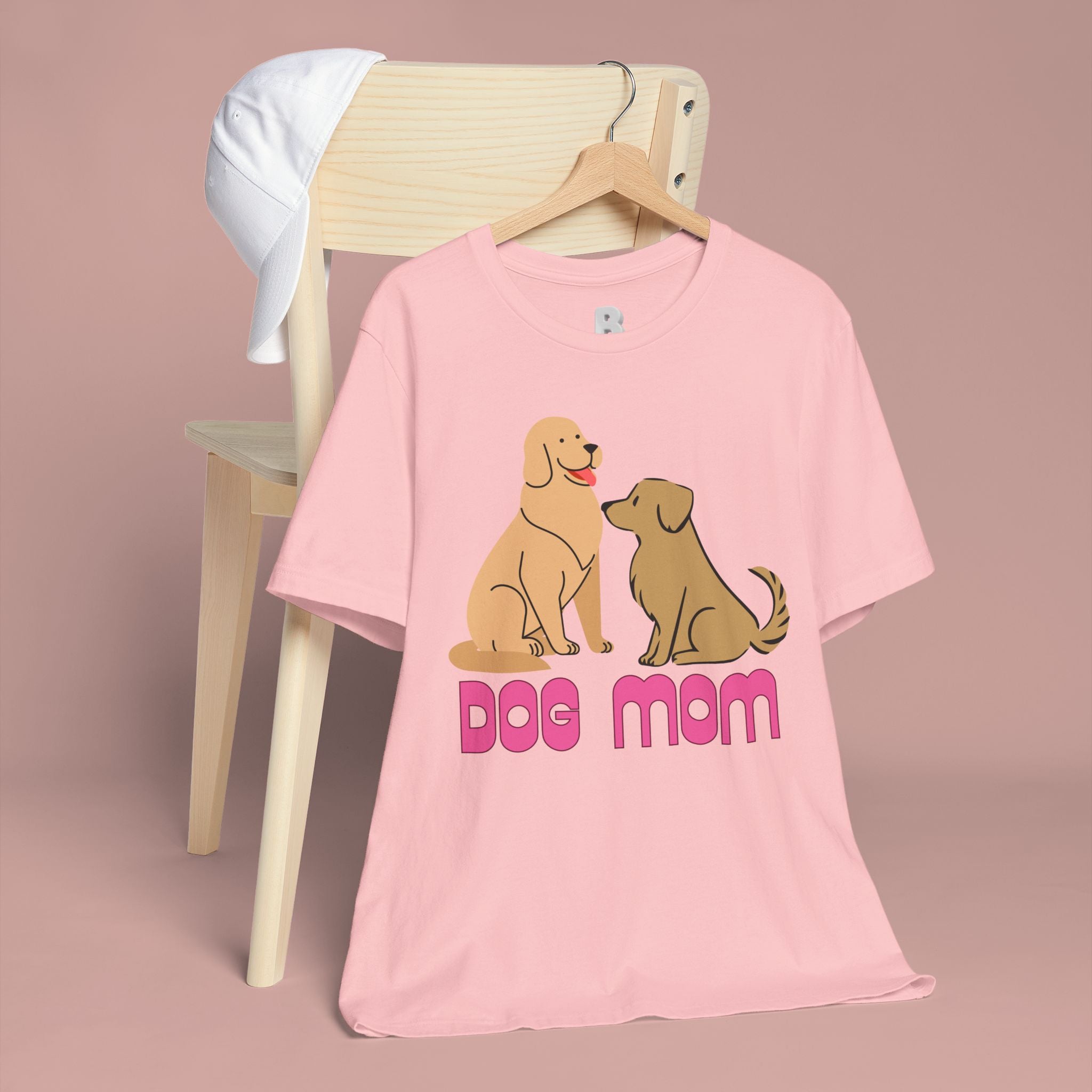 Dog Mom T‑Shirt — Cute Retro Dogs Graphic Tee for Dog Lovers