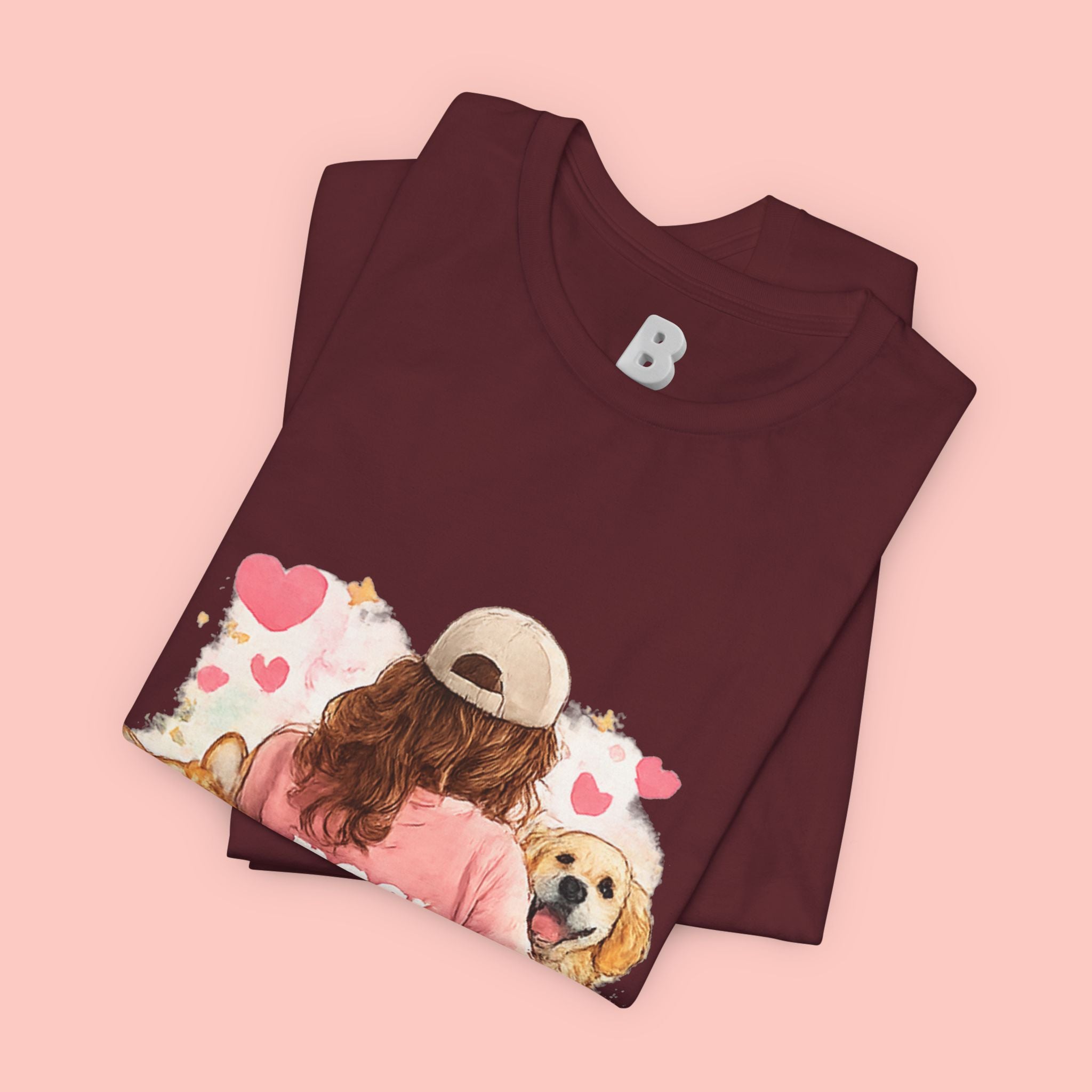 Dog Mom T-Shirt - Cute Woman with Dogs Graphic Tee