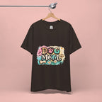 Dog Mom T-Shirt – Cute Paw Print Graphic Tee for Pet Lovers