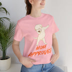 Mom Approved Tee — Dab Dog Graphic T‑Shirt