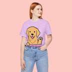 Love Your Dog Tee — Cute Golden Retriever Graphic T-Shirt