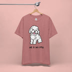 Me & My Dog T-Shirt — Cute Cartoon Puppy Tee for Dog Lovers