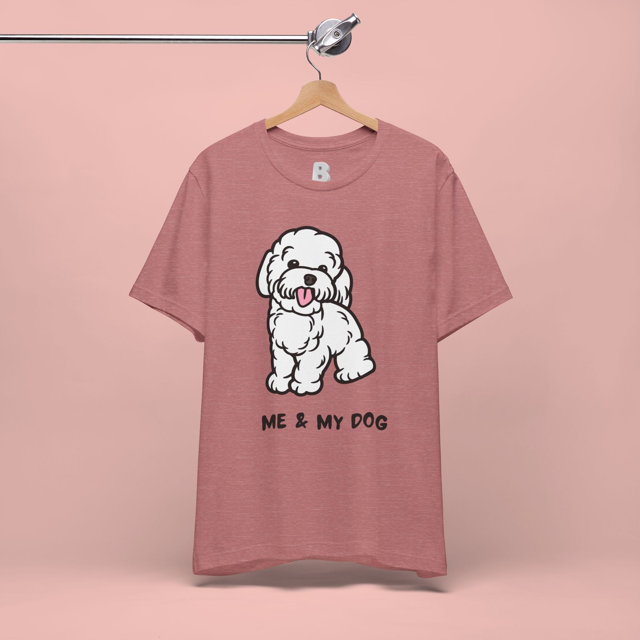 Me & My Dog T-Shirt — Cute Cartoon Puppy Tee for Dog Lovers