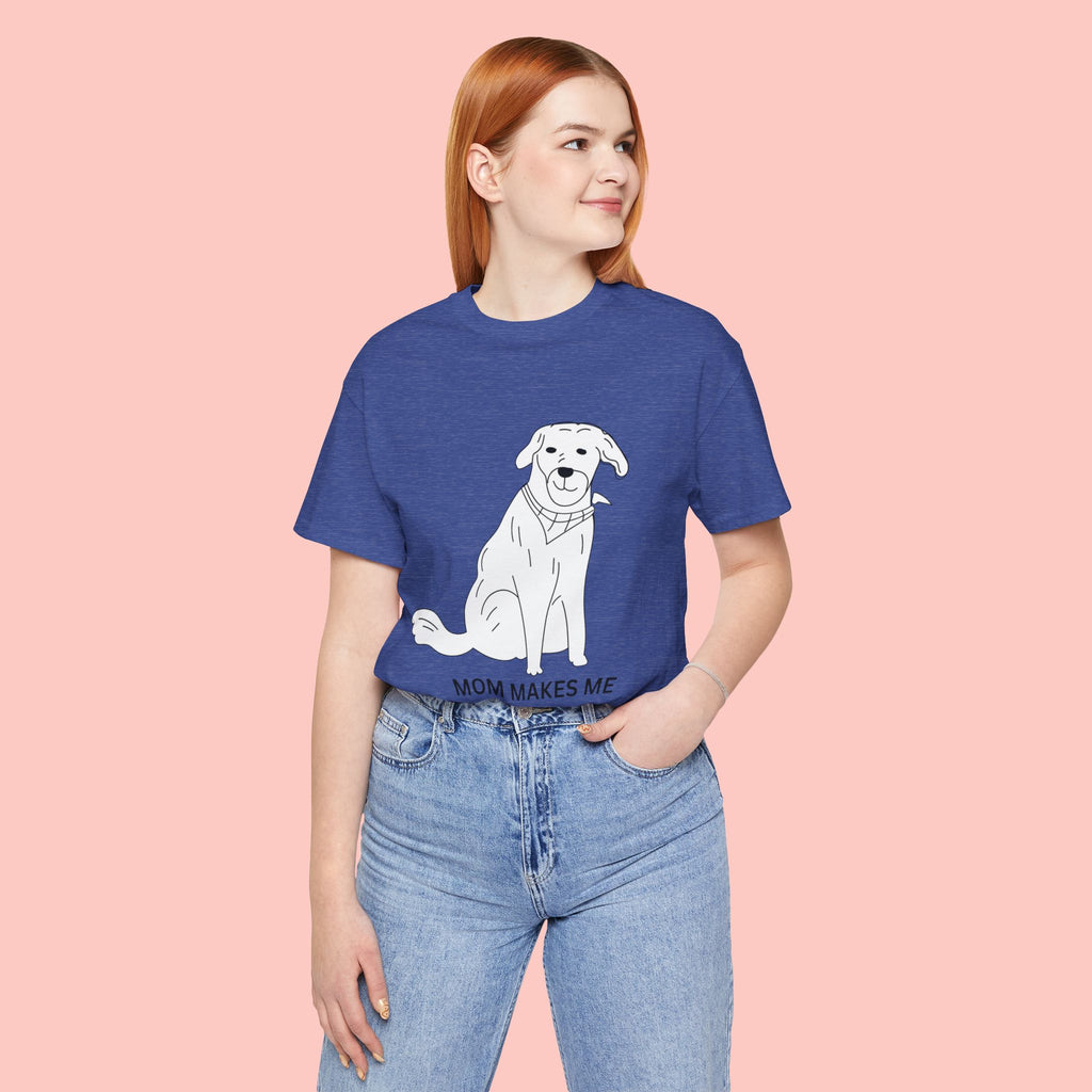 Mom Makes Me Happy Dog T-Shirt