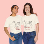 Lovely Dog Mom T-Shirt — Vintage Sketch Dog Graphic Tee