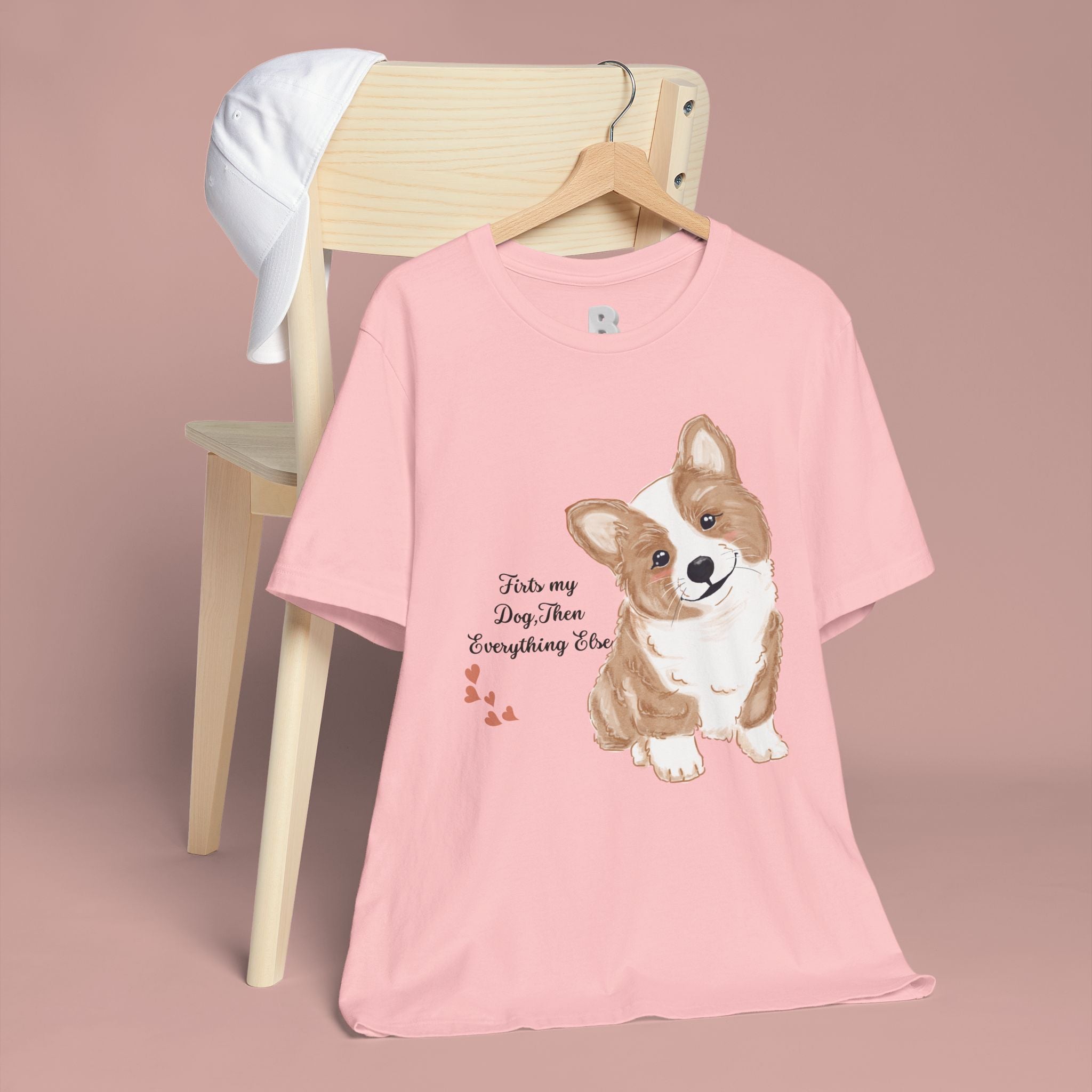 Corgi Love T-Shirt — "This my dog, then everything else" Cute Pet Tee