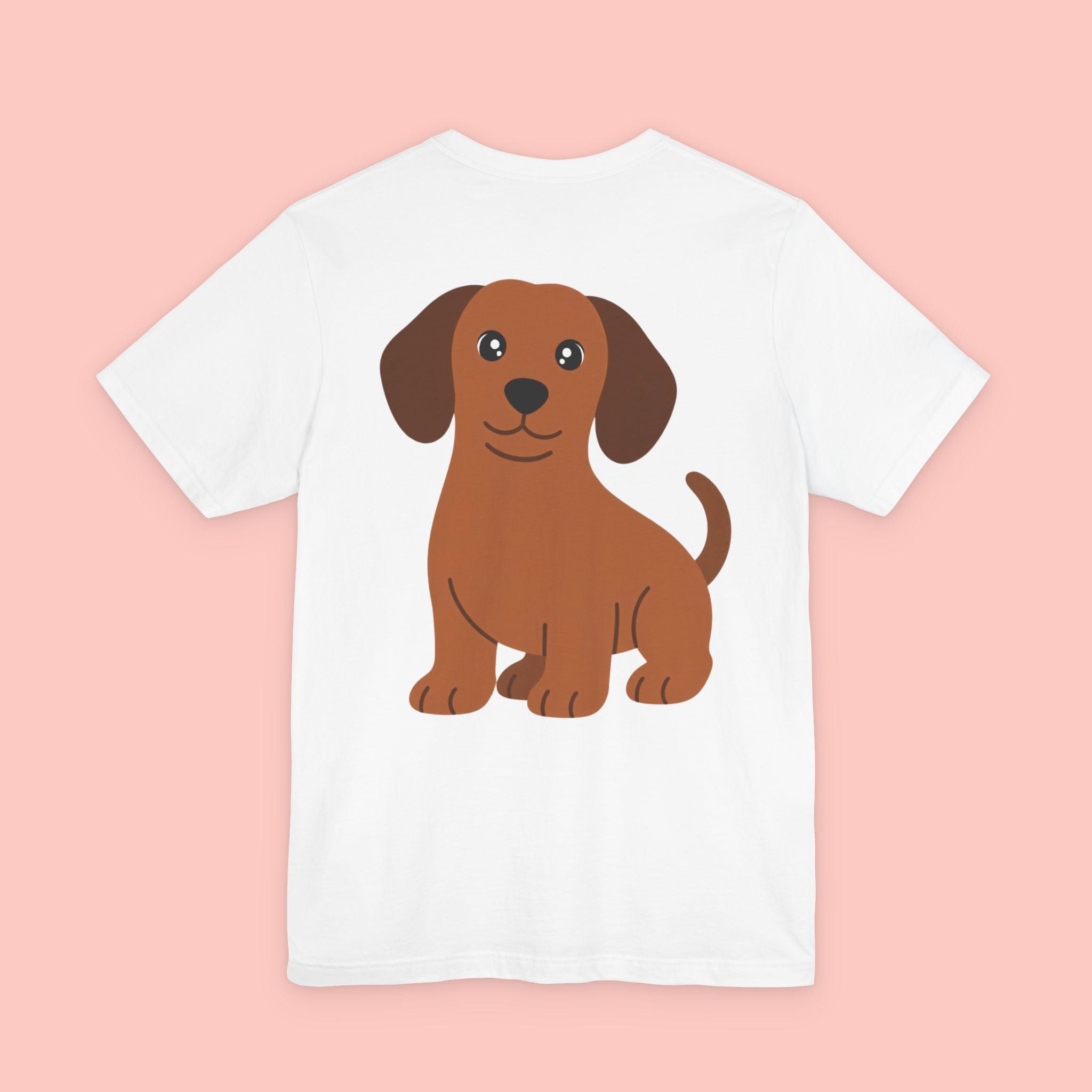 Dachshund Graphic Tee - Cute Brown Sausage Dog T-Shirt