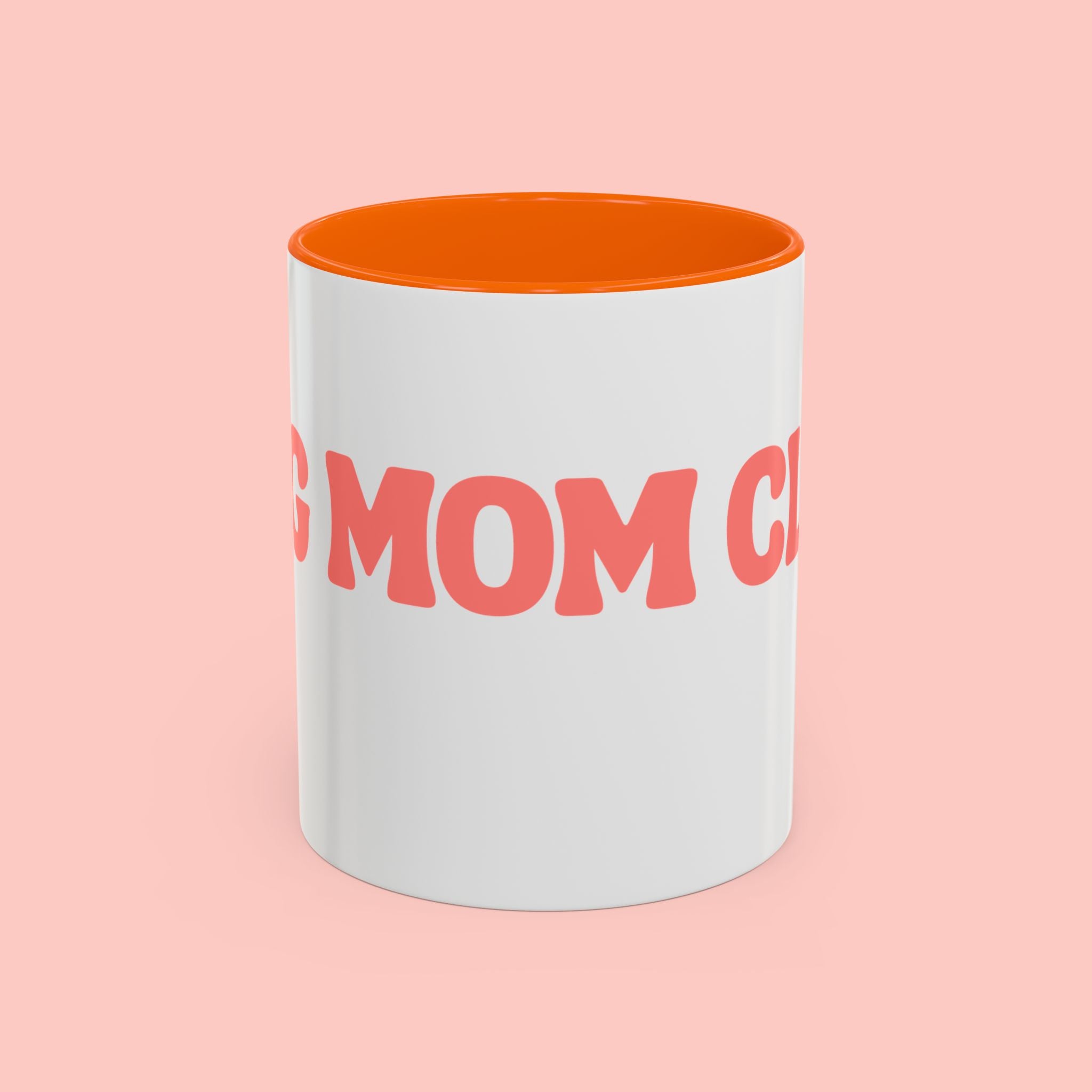 Mom Club Coffee Mug — Cute Paw Print Accent Mug for Dog Moms (11/15 oz)