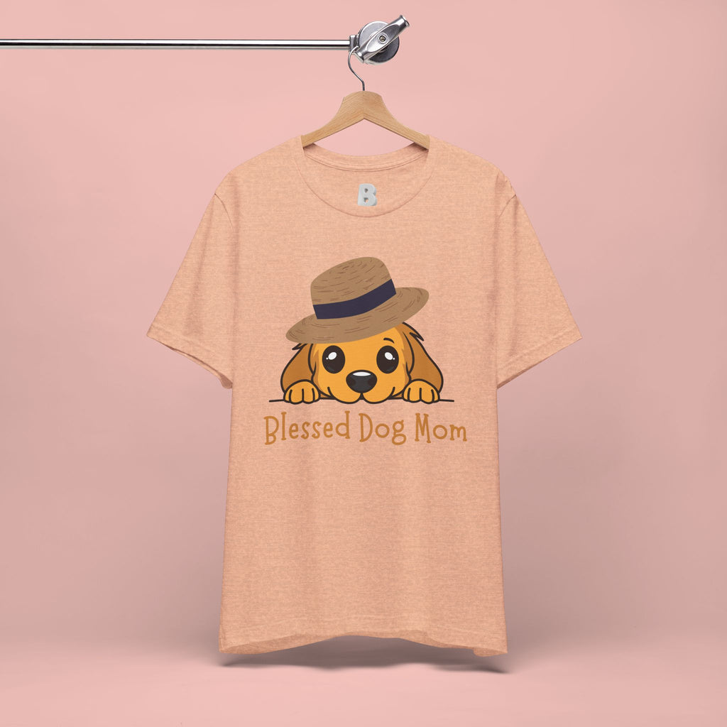 Blessed Dog Mom T-Shirt — Cute Puppy Graphic Tee for Dog Lovers