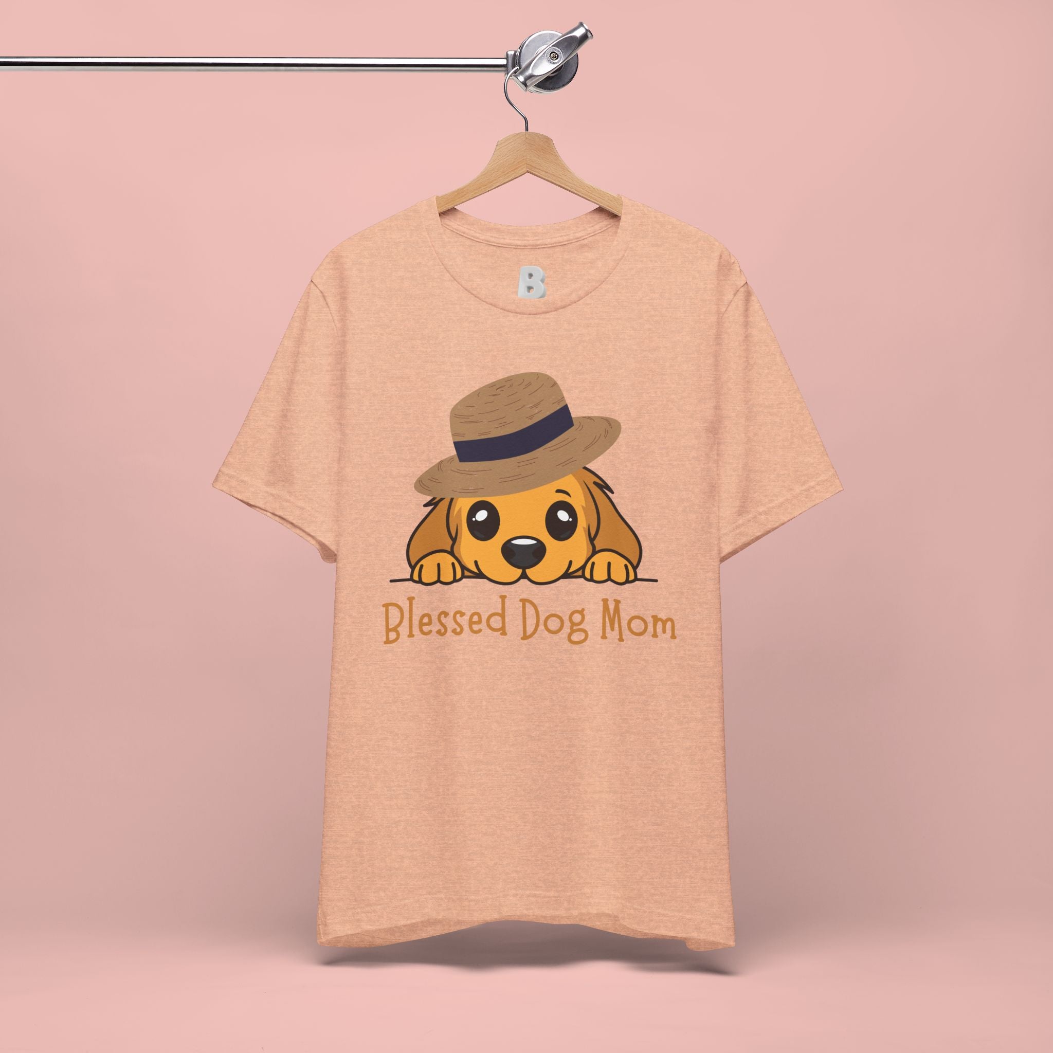 Blessed Dog Mom T-Shirt — Cute Puppy Graphic Tee for Dog Lovers