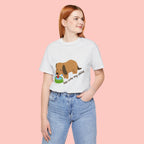 Dog T-Shirt — Cute Dachshund "how cute my child" Graphic Tee