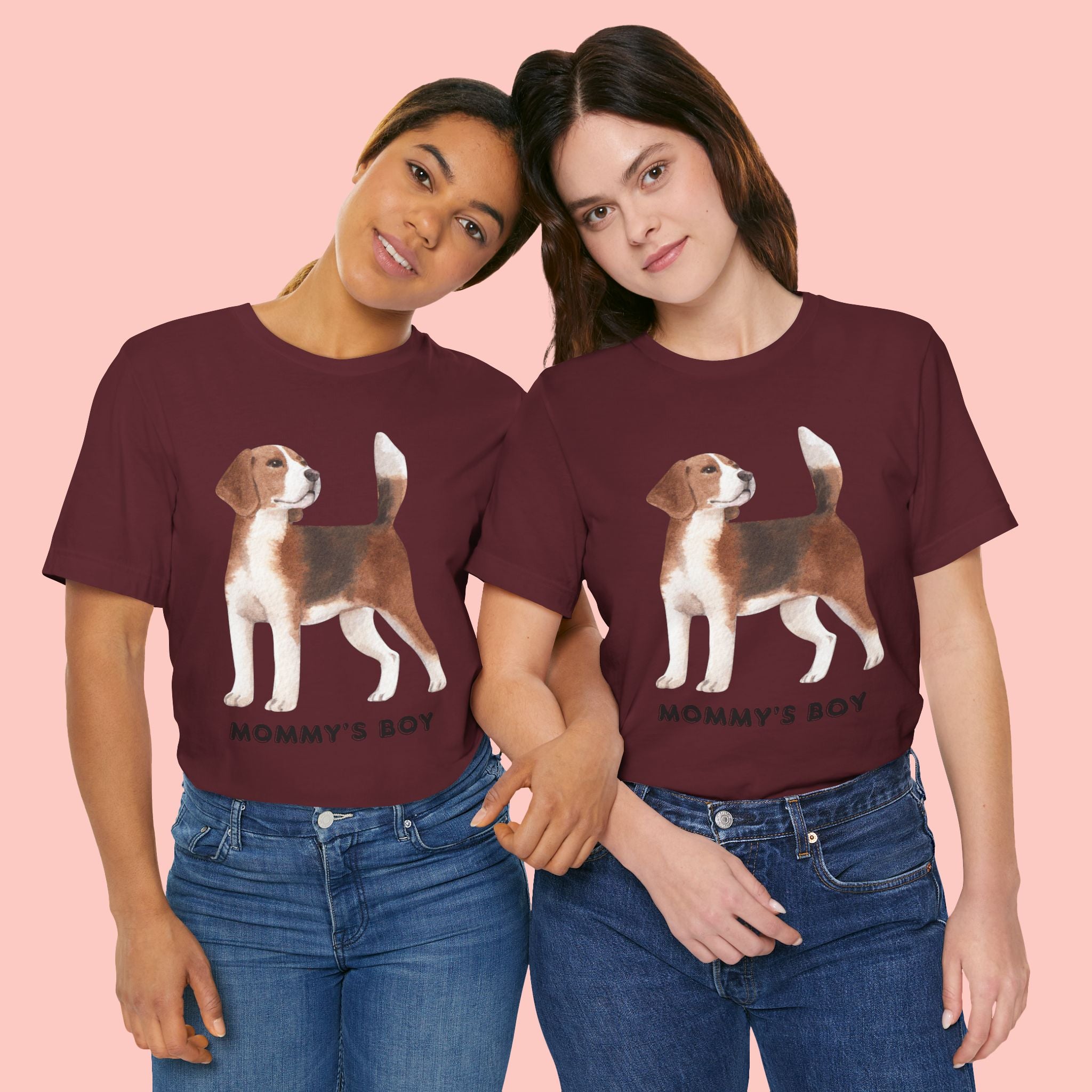 Mommy's Boy Beagle T-Shirt — Cute Dog Lover Tee
