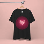 Paw Print Heart T‑Shirt — Cute Pet Lover Tee