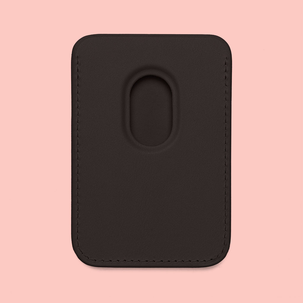 Magsafe Vegan Wallet — 'LOVE' Paw Design Card Holder for Pet Lovers