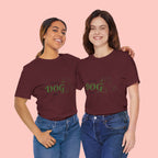 Proud Dog Mom T-Shirt – Cute Paw Print & Puppy Graphic Tee