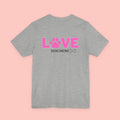 Dog Mom Love T-Shirt — "LOVE" Paw Graphic Tee