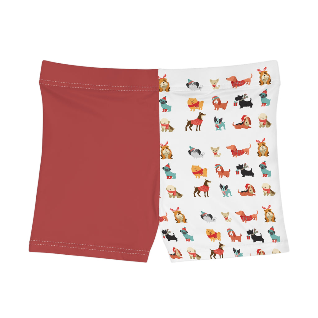 Dog Mom Shorts — Women's Dog Pattern Lounge Shorts